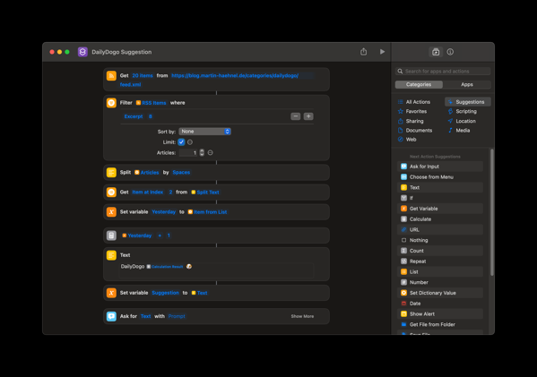 CleanShot 2024-08-18 at 22.37.39@2x.png A screenshot of my DailyDogo Suggestion Apple Shortcut