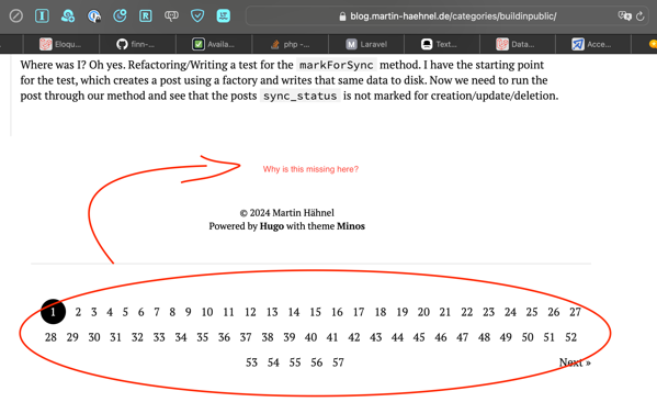 category-pagination.png An annotated screenshot ilustrating the missing pagination in categories problem